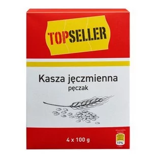 Topseller Kasza Jęczmienna Pęczak 4X100 G - Kasza Topseller Kasza Jęczmienna Pęczak 4X100 G - Kasza - miniaturka - grafika 1