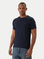 Koszulki męskie - Calvin Klein T-Shirt LV04LC240G Granatowy Slim Fit - miniaturka - grafika 1