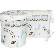 Ochraniacze do łóżeczka - OCHRANIACZ 180x30 DO ŁÓŻECZKA 120x60 SUPER JAKOŚĆ! - miniaturka - grafika 1