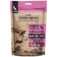 Przysmaki dla psów - Wiejska Zagroda Przysmak Kąski - wieprzowa szynka 100g - miniaturka - grafika 1