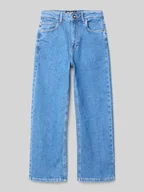 Spodnie i spodenki dla chłopców - Jeansy z wpuszczanymi kieszeniami model ‘GATELY’ - miniaturka - grafika 1