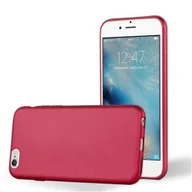 Etui i futerały do telefonów - Pokrowiec Do Apple iPhone 6 / 6S w METALLIC CZERWONY Etui TPU Silikon Obudowa Ochronny Case Cover Cadorabo - miniaturka - grafika 1