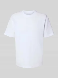 T-shirt o kroju regular fit z mieszanki bawełny - Koszulki męskie - miniaturka - grafika 1