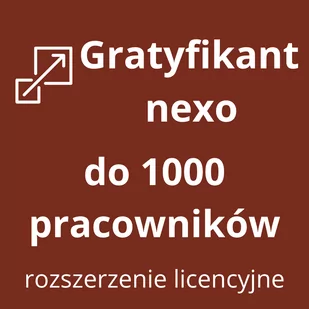 Gratyfikant nexo rozszerzenie do 1000 pracowników - Programy finansowe i kadrowe - miniaturka - grafika 1