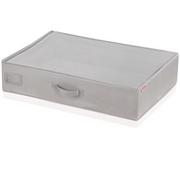 Pudełka i szkatułki - Leifheit Leifheit Pudełko do przechowywania Underbed, szare, małe, 64x45x15 cm 80014 - miniaturka - grafika 1