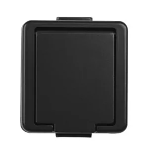 Timex elektro LOFT Gniazdo pojedyncze z/u IP44 z klapką czarne GNt-16J CZ GNt-16J CZ - Gniazdka elektryczne - miniaturka - grafika 1