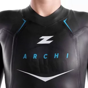 ZEROD Pianka triathlonowa damska ARCHI - Pianki do pływania - miniaturka - grafika 4