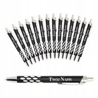 Długopisy - Długopisy grawerowane z logo personalizowane długopis z latarką x100 - miniaturka - grafika 1