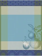 Ściereczki, gąbki, czyściki - Le Jacquard Fran ais Ręcznik kuchenny Arrire-Pays Niebieski - miniaturka - grafika 1