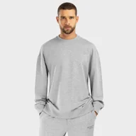 Bluzy sportowe męskie - Bluza dresowa Lifestyle męska SIROKO Ash - miniaturka - grafika 1