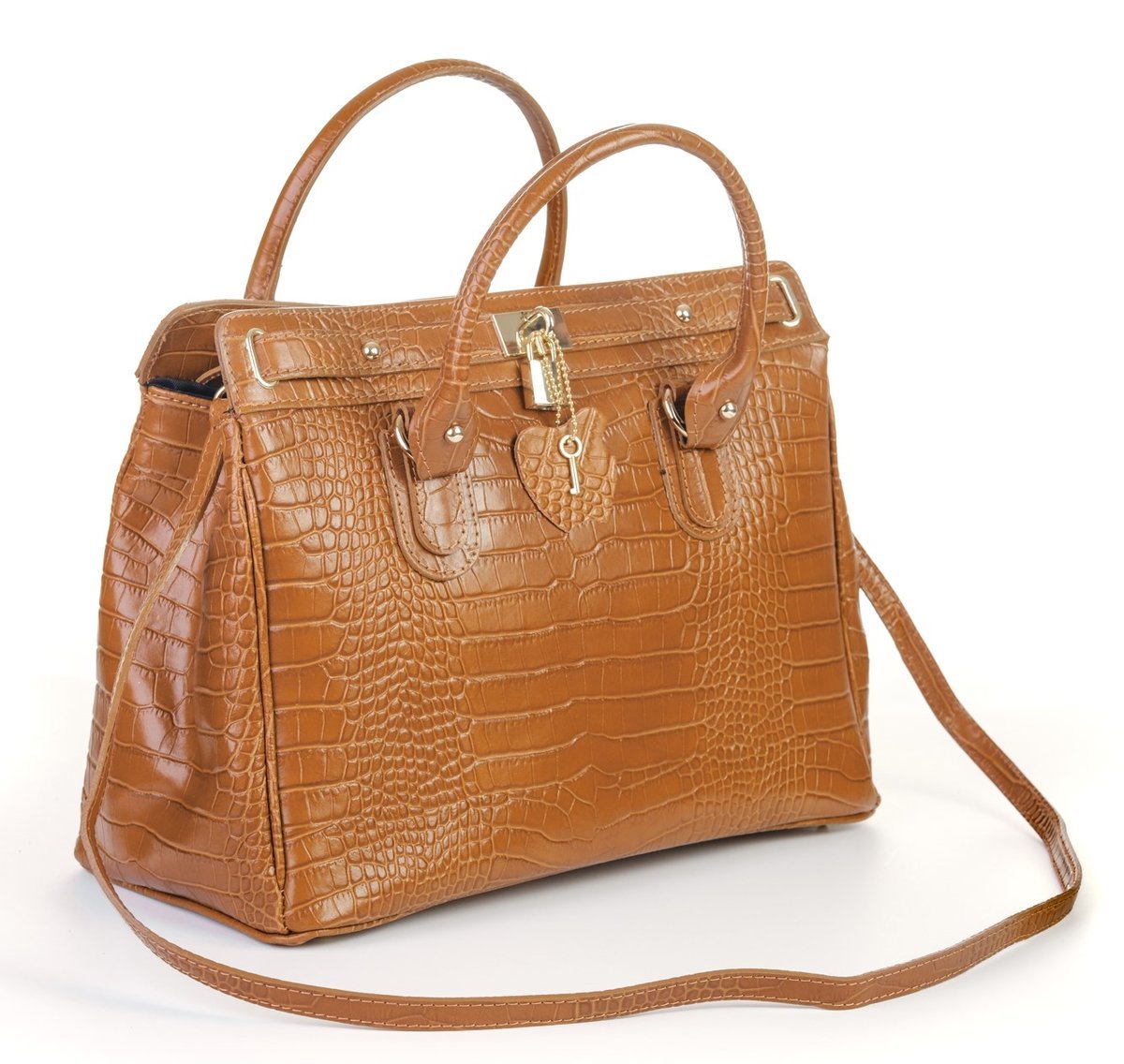 Torba Skórzana - Shopper kroko (7140) BOSCCOLO