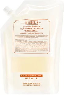 Kiehl`s Kiehl`s Pielęgnacja ciała Żel pod Prysznic o Zapachu Grejpfruta Refill 1000 ml - Kosmetyki do kąpieli - miniaturka - grafika 1