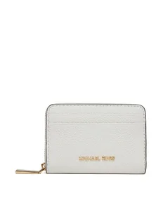 MICHAEL Michael Kors Mały Portfel Damski 32T4GJ6Z5L Biały - Portfele - miniaturka - grafika 1