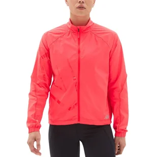 Kurtka New Balance WJ21265ERE - czerwona - Kurtki i kamizelki sportowe damskie - miniaturka - grafika 1
