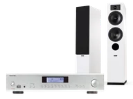 Zestawy stereo - Rotel A14 MkII (srebrny) + Tesi 5 (biały) - miniaturka - grafika 1
