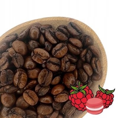 Kawa smakowa arabica Malina Z Bezą ziarnista/mielona 1kg