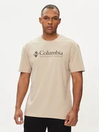 Koszulki męskie - Columbia T-Shirt Csc Basic Logo™ 1680053 Brązowy Regular Fit - miniaturka - grafika 1