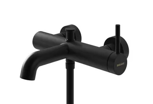 Kohlman bateria wannowo-prysznicowa QW110AB Axel Black czarny mat - Baterie podtynkowe - miniaturka - grafika 1