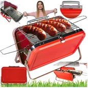 Grille - DH Garden Grill Opal""S lux"" red mini grill czerwo - miniaturka - grafika 1