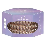 Ozdoby do włosów - Invisibobble - Slim Premium Bronze Me Pretty - gumki Do Włosów - Slim Premium Bronze Me Pretty - Dla Kobiet - miniaturka - grafika 1
