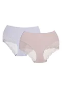 Majtki damskie - Majtki damskie briefy Passy 2-pak Henderson lawendowy, różowy M - Esotiq&Henderson - miniaturka - grafika 1