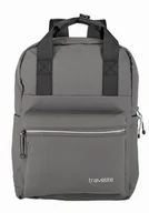 Plecaki - Plecak miejski Travelite Wodoodporny Szary - miniaturka - grafika 1