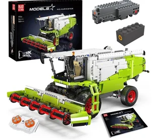 KOMBAJN ZDALNIE STEROWANY Z KLOCKÓW 1347 el. TECHNIC MOULD KING 17014S - Klocki - miniaturka - grafika 1
