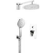 Zestawy prysznicowe - Deante Kompletny system podtynkowy Agawa NAC09NP Chrom Raty - miniaturka - grafika 1