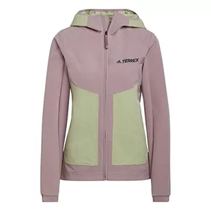 adidas W MT Softshel J kurtka damska, MALMAG/LIMMAG, XL - Kurtki damskie - miniaturka - grafika 1