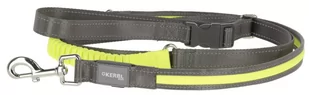 KERBL Smycz podświetlana Light & Reflex do biegania, 250 cm x 25 mm, żółta - Smycze dla psów - miniaturka - grafika 1