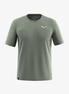 Koszulki i topy damskie - Koszulka merino Salewa Eagle Minilogo AM T-Shirt - shadow - miniaturka - grafika 1