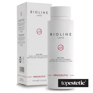 Bioline Oxi-Gel Dual Action Cleanser Żel oczyszczajacy o podwójnym działaniu 100 ml - Żele do mycia twarzy - miniaturka - grafika 1