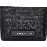 Etui na dokumenty i karty - Tommy Hilfiger Skórzane etui na karty MONOGRAM - miniaturka - grafika 1
