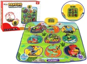 Zabawki zręcznościowe - Mata Do Tańczenia Z Motywem Dinozaurów 90cm x 86cm - miniaturka - grafika 1