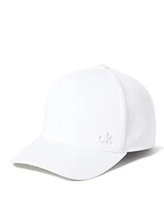 Calvin Klein Ck Czapka z Daszkiem, Biały, Jeden rozmiar - Czapki damskie - miniaturka - grafika 1
