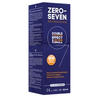 Płyny do soczewek kontaktowych - Płyn do soczewek Zero-Seven Refreshing, 360 ml - miniaturka - grafika 1