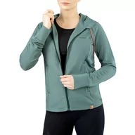 Bluzy damskie - Bluza damska Viking Bamboo Lonetree Hoodie Lady turkusowa - miniaturka - grafika 1