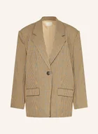 Marynarki i żakiety damskie - Gestuz Długi Blezer Gzcorina gelb - miniaturka - grafika 1