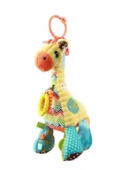 Zawieszki dla dzieci i niemowląt - Dumel Discovery Baby Zawieszka żyrafa Gina z pozytywką 82874 - miniaturka - grafika 1