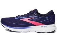 Trampki damskie - Brooks Trace 2, Damskie tenisówki, Pecoat/Niebieski/Różowy, 38.5 EU, Pecoat Bleu Rose - miniaturka - grafika 1