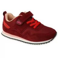 Buty sportowe damskie - Befado obuwie młodzieżowe 516Q216 czerwone - miniaturka - grafika 1