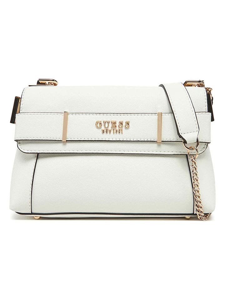 Guess Torebka w kolorze białym - 25 x 16 x 8 cm