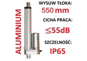 Napędy i siłowniki do bram - SIŁOWNIK ELEKTRYCZNY 12V SILNIK LINIOWY 550mm 450N 13mm/s - miniaturka - grafika 1