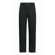 Spodnie sportowe męskie - Męskie spodnie przeciwdeszczowe Jack Wolfskin RAINY DAYS 2.5L PANTS M black - S - miniaturka - grafika 1