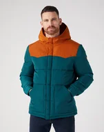 Kurtki męskie - Męska kurtka zimowa Wrangler PUFFER JACKET L - miniaturka - grafika 1