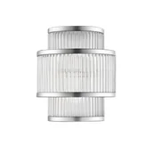 Lampy ścienne - Zuma Line Sergio kinkiet chrom kryształowy W0528-02B-B5AC - W0528-02B-B5AC - miniaturka - grafika 1