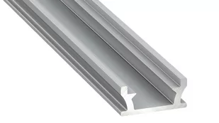 Eko-Light PROFIL ALUMINIOWY SREBRNY TYP T 2m + KLOSZ MLECZNY EKPR5381 - Taśmy LED - miniaturka - grafika 1