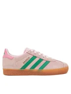 Buty dla dziewczynek - adidas Sneakersy Gazelle JP7133 Różowy - miniaturka - grafika 1