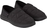 Kapcie damskie - Tommy Hilfiger Męskie kapcie męskie Hilfiger Warm Hybrid Homeslipper, Czarny, 45 EU - miniaturka - grafika 1