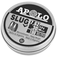 Amunicja do wiatrówek - Śrut Apolo Slug 60 7.62 mm, 100 szt. 3.90g/60.0gr (19305) - miniaturka - grafika 1
